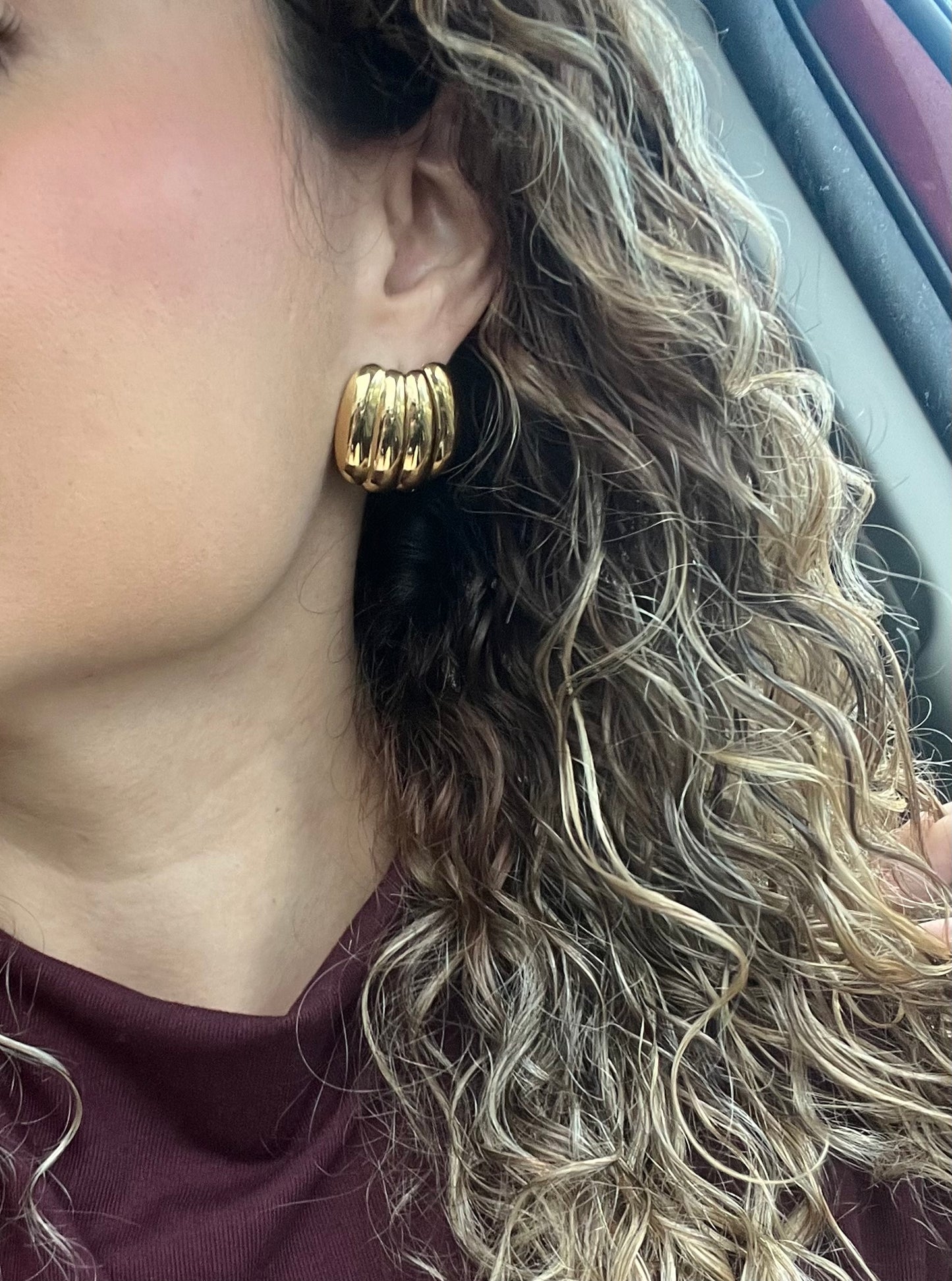 Autumn Gold Ear Studs