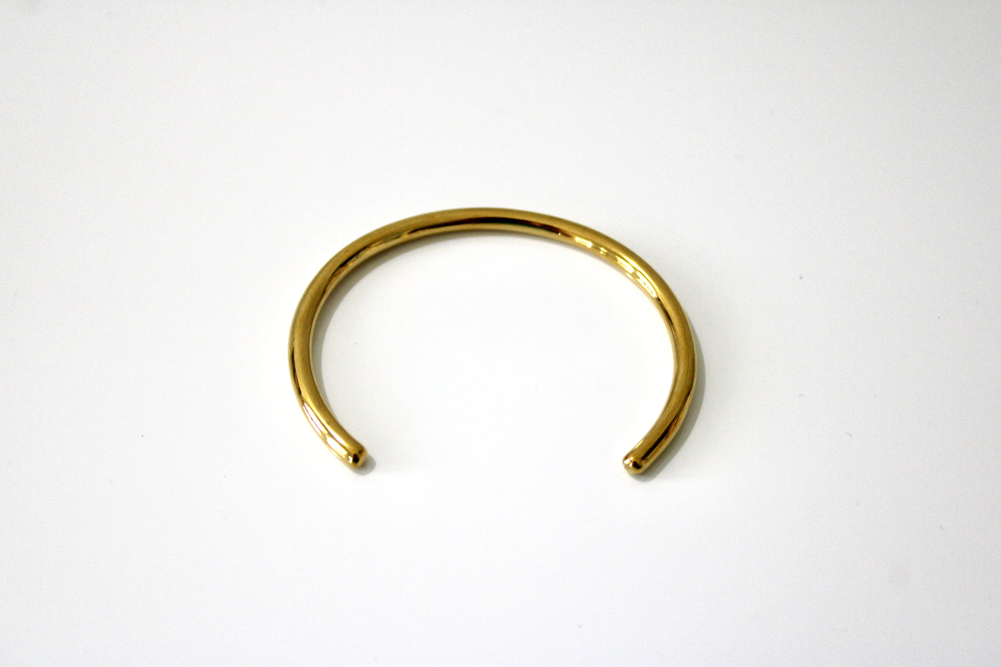 Open Gold Bangle