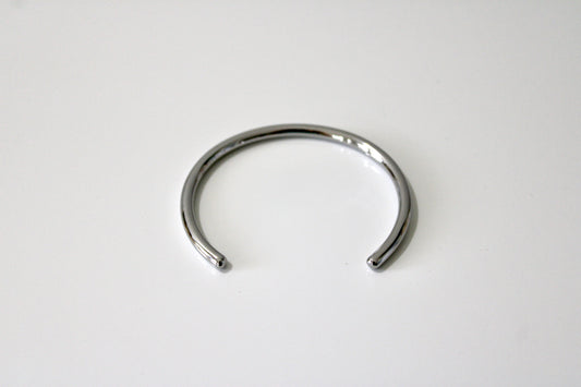 Open Silver Bangle