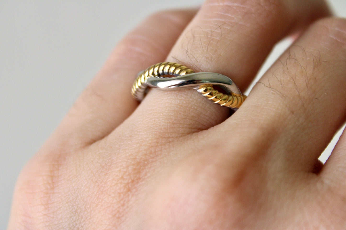 Twist of Gold Ring