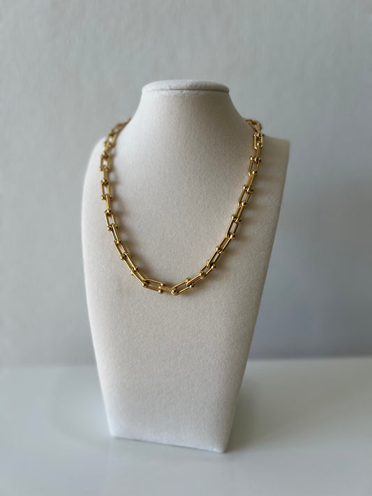 Gold Link Necklace