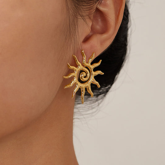 Golden Sun Earrings