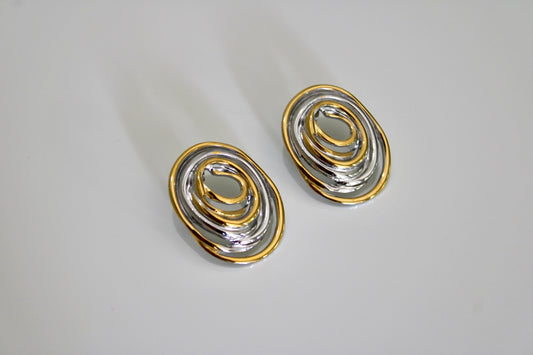 Artistic Two Tone Studs