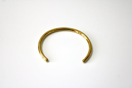 Open Gold Bangle